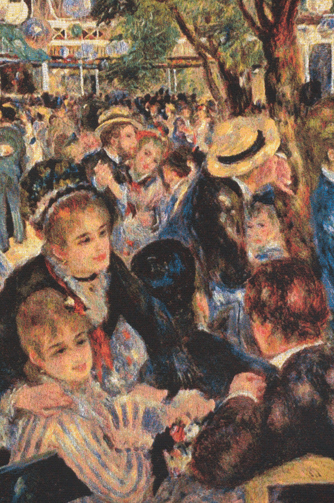 Bal Au Moulin De La Galette Belgian Wall Tapestry