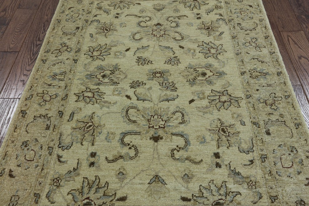 4'x6' Oriental Peshawar Wool Area Rug, W2194