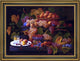 Severin Roesen Fruit and Lemon Water  Framed Premium Canvas Print, 18"x27"