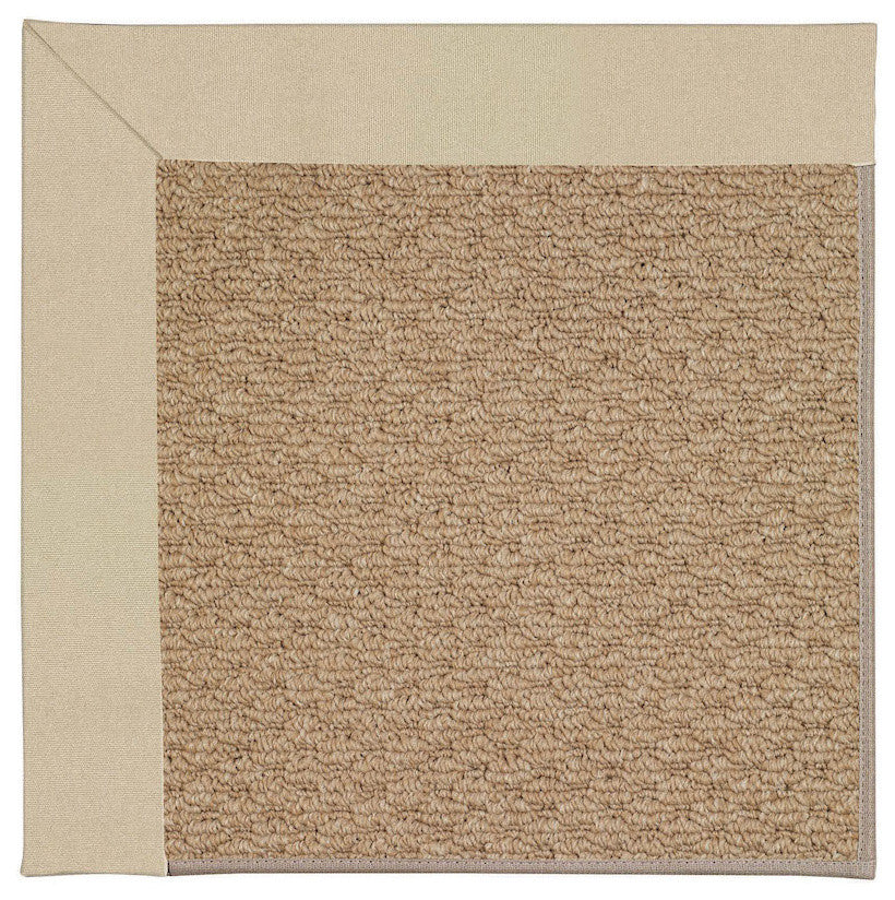 Zoe-Raffia Machine Tufted Rectangle Rug, Ecru, 2'6"x12' Runner