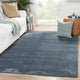 Jaipur Living Basis Handmade Solid Dark Blue Area Rug 5'X8'