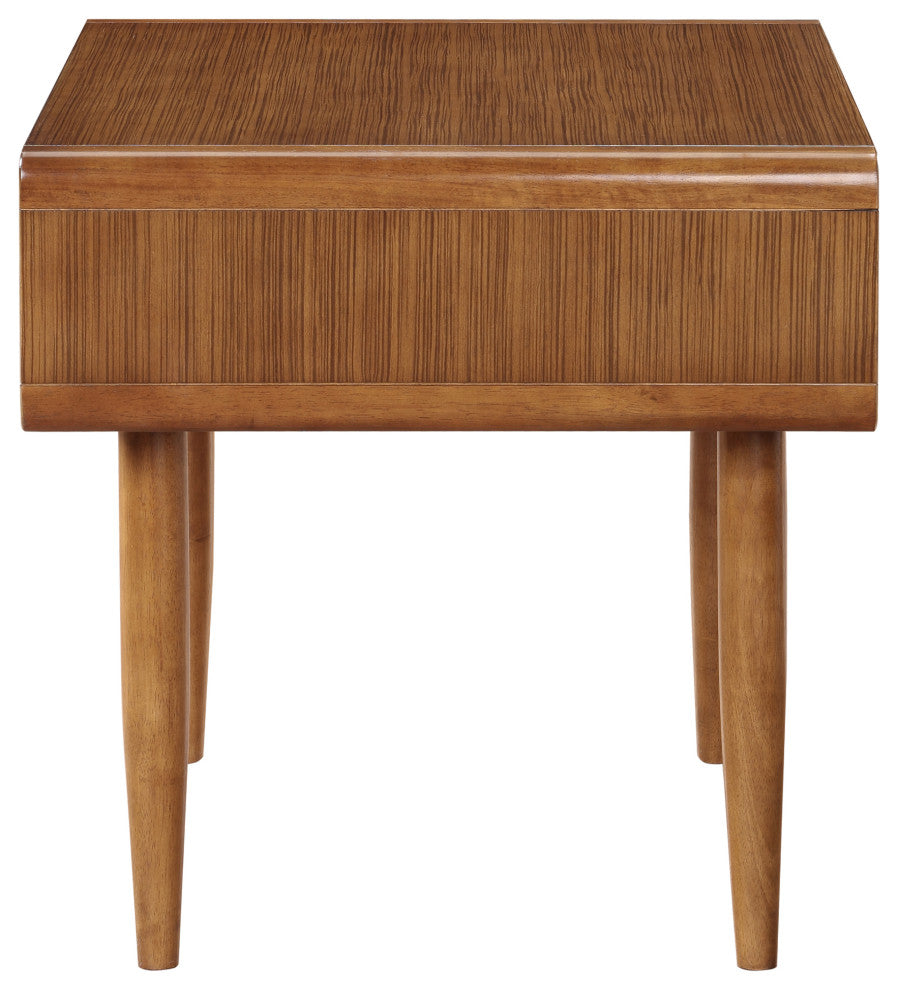 Alborg End Table, Zebra Series