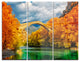 "Konitsa Bridge" Photography Metal Wall Art, 3 Panels, 36"x28"