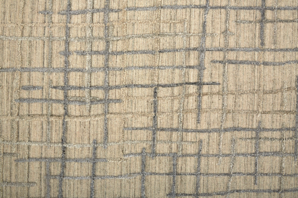 Kirkwood T8001 Transitional/Industrial/Casual Area Rug, 2'9"x8'