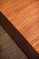 Jolene Bamboo Area Rug, Brown, 4'x6'