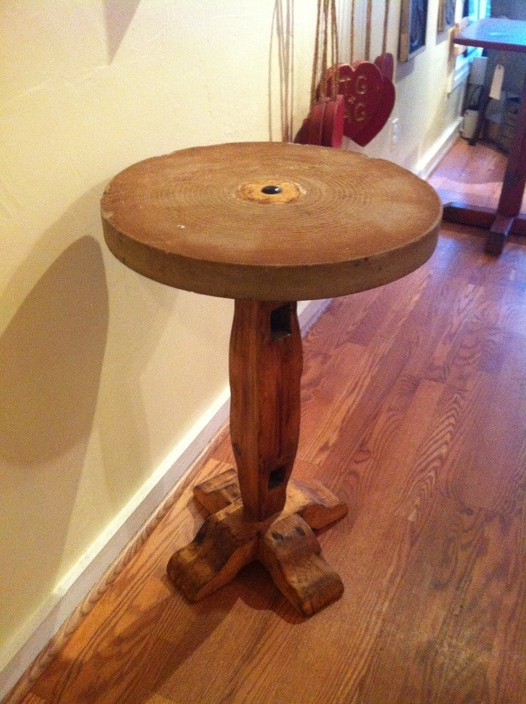Vintage Sharping Stone Coffee Table