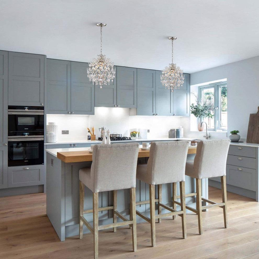 Belle 3-light Crystal Chandelier