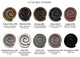 Thin Ridge Cabinet Hardware Pull, Bronze