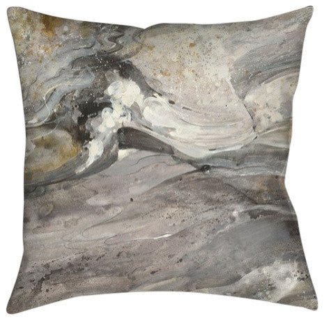 Laural Home Graystone 18" X 18" Indoor Decorative Pillow
