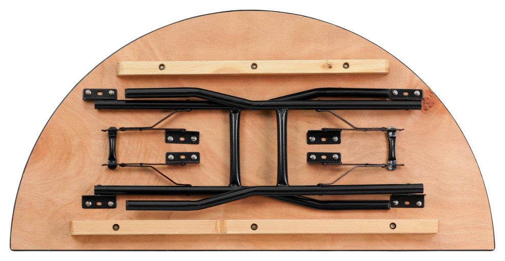 "Les" Half Round Folding Table