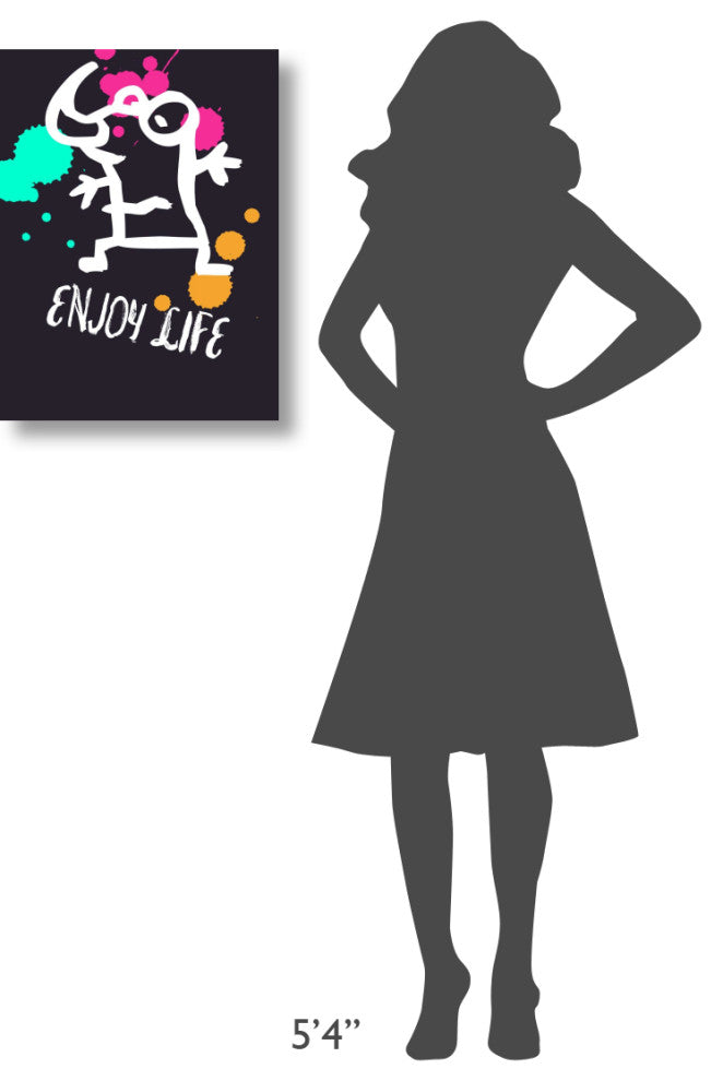 "Enjoy Life Poster 2" Fine Art Print