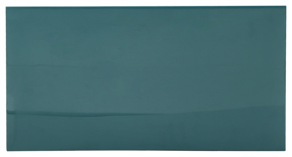 Elements, Tanu, C-Table Enamel Top End Table, Teal