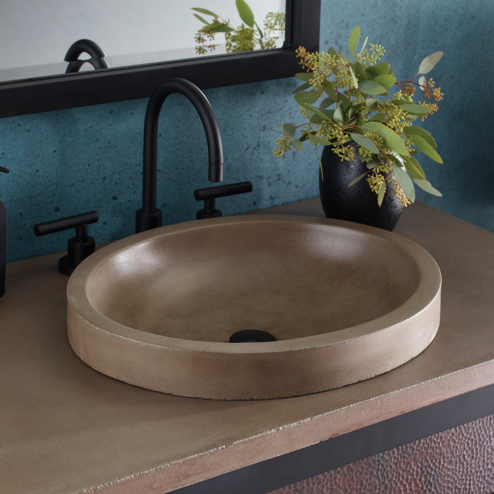 Tolosa Bathroom Sink, Earth
