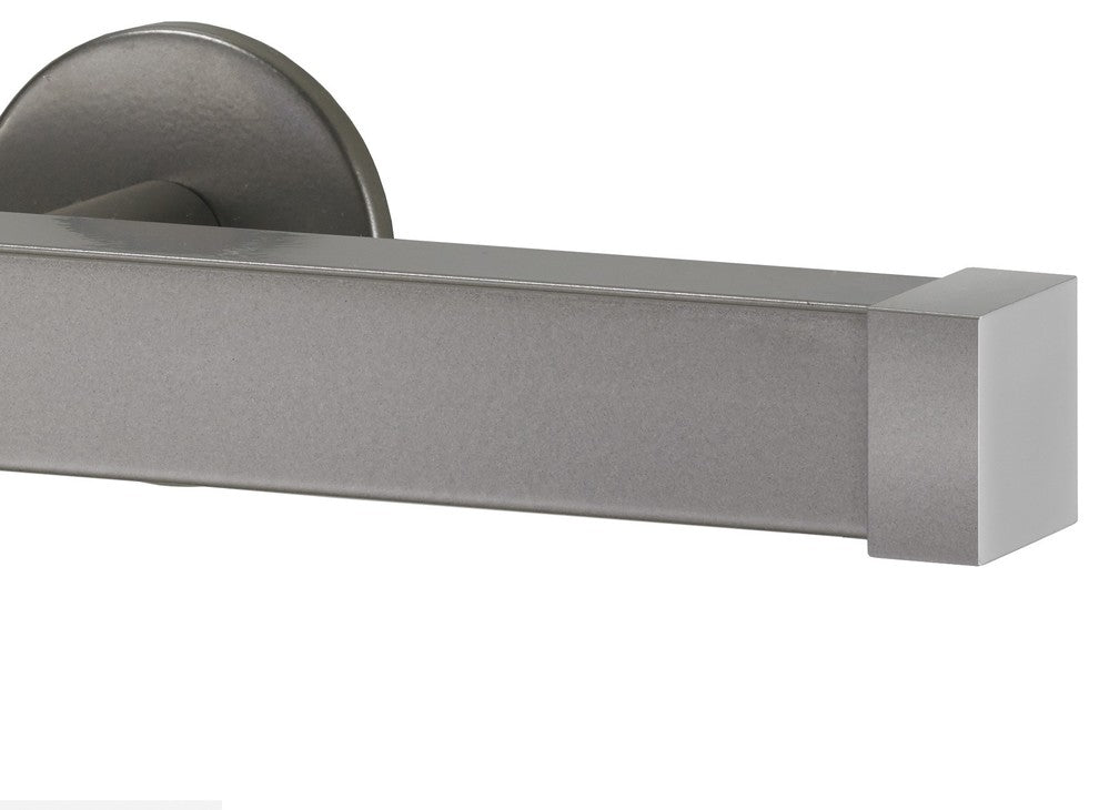 Nexgen Non-Telescoping Aluminum Traverse Rod With Endcap, Antique Silv, 120