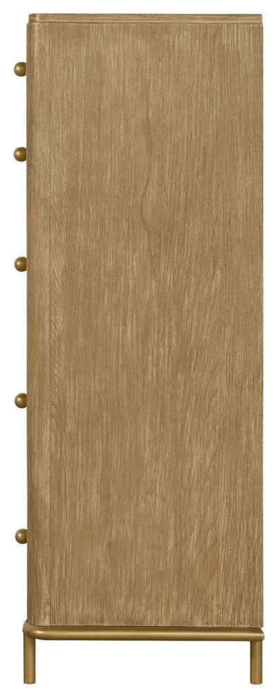 Arini 5-drawer Bedroom Chest Sand Wash