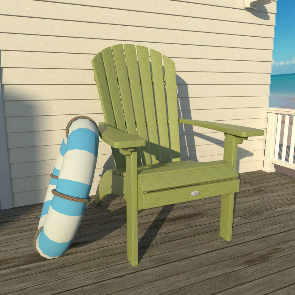 Waterfall Comfort Height Adirondack Chair, Palm Green