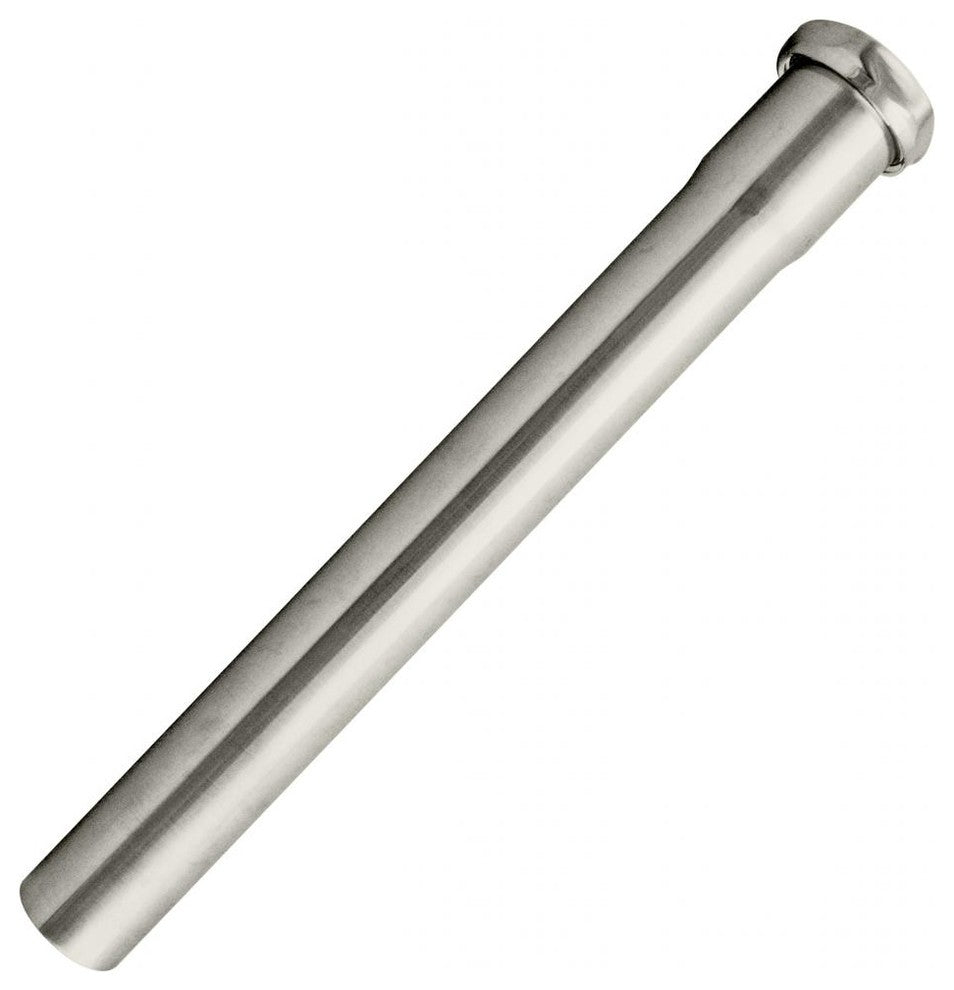 1.25" Od X 12" Slip Joint Extension Tube In Polished Nickel