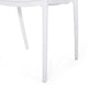 Tafton Outdoor Stacking Dining Chair, Set of 2, White