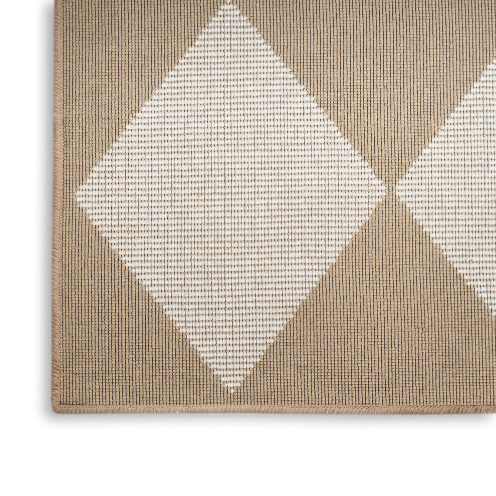 Nourison Washable Modern Jute 2' x 3' Natural Ivory Modern Indoor Rug