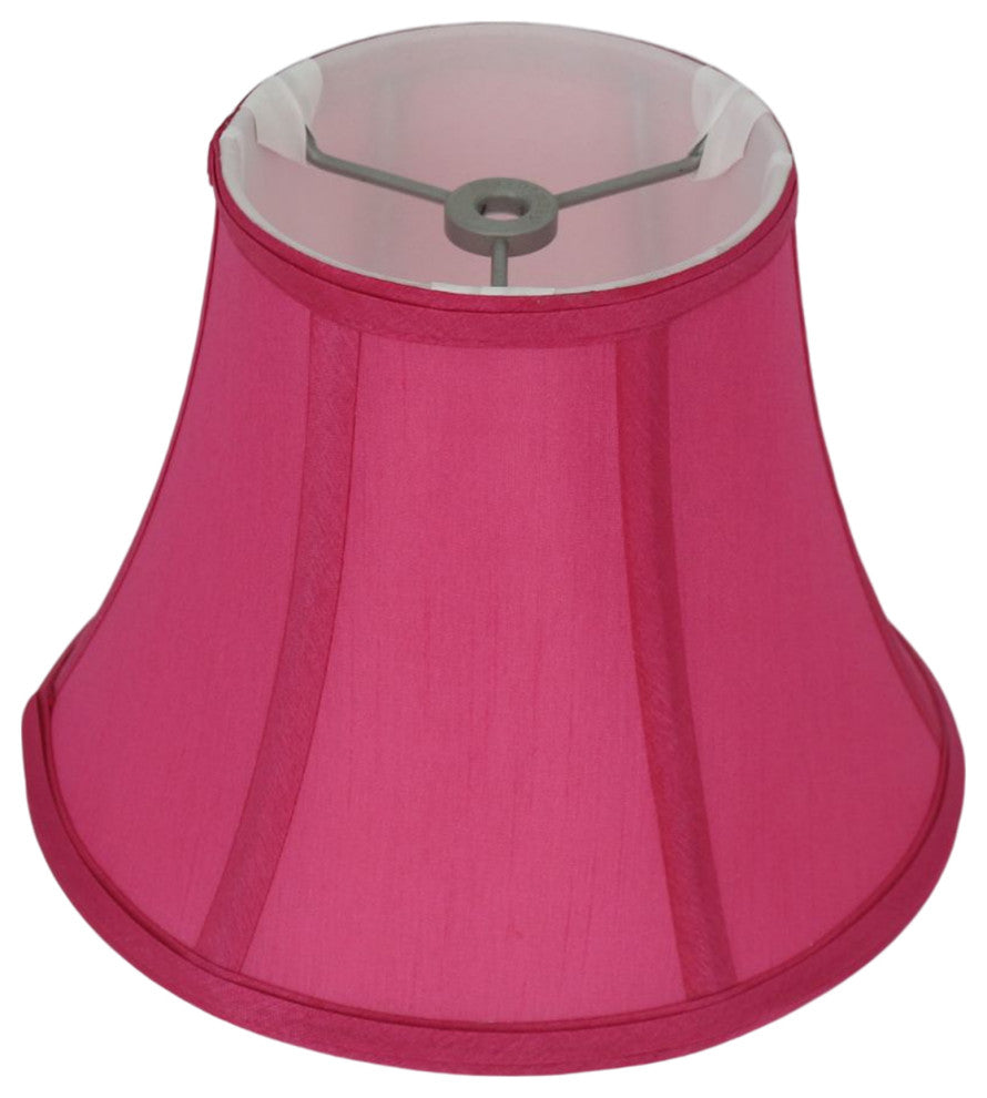 Bell Lamp Shade, 5x9x7", Fuchsia, Single