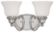 Yates 2 Light Bath Bar, Pewter