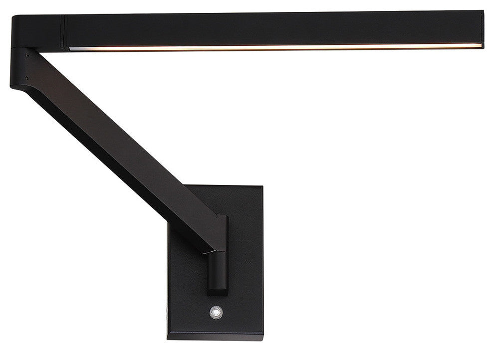 Beam 22" LED Swing Arm 3000K, Black