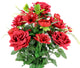 Faux Rose G. Daisy Ranunculus Mixed Flower Bush