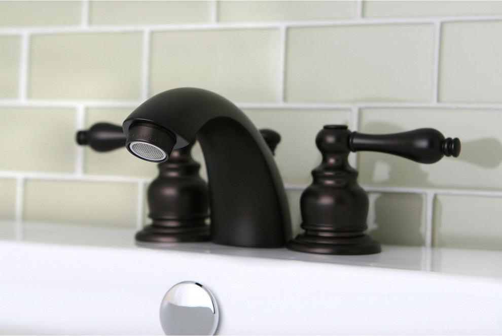 Kingston Brass Mini-Widespread Bathroom Faucet, Oil Rubbed Bronze