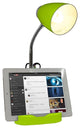 Organizer Desk Lamp With Ipad Tablet Stand Book Holder, Green