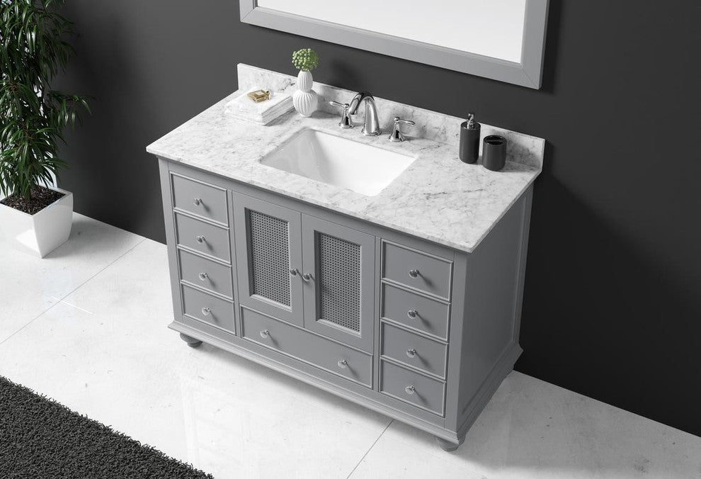 48" Single Sink Bathroom Vanity Base