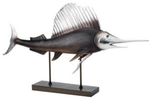 Sailfish on Stand Sculpture