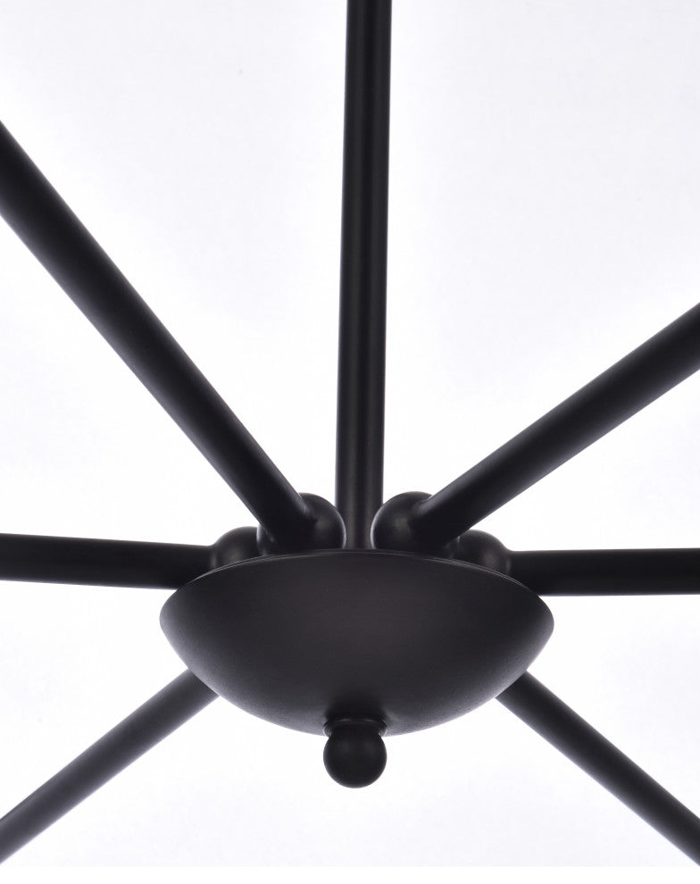 Charlie 36" Pendant, Black