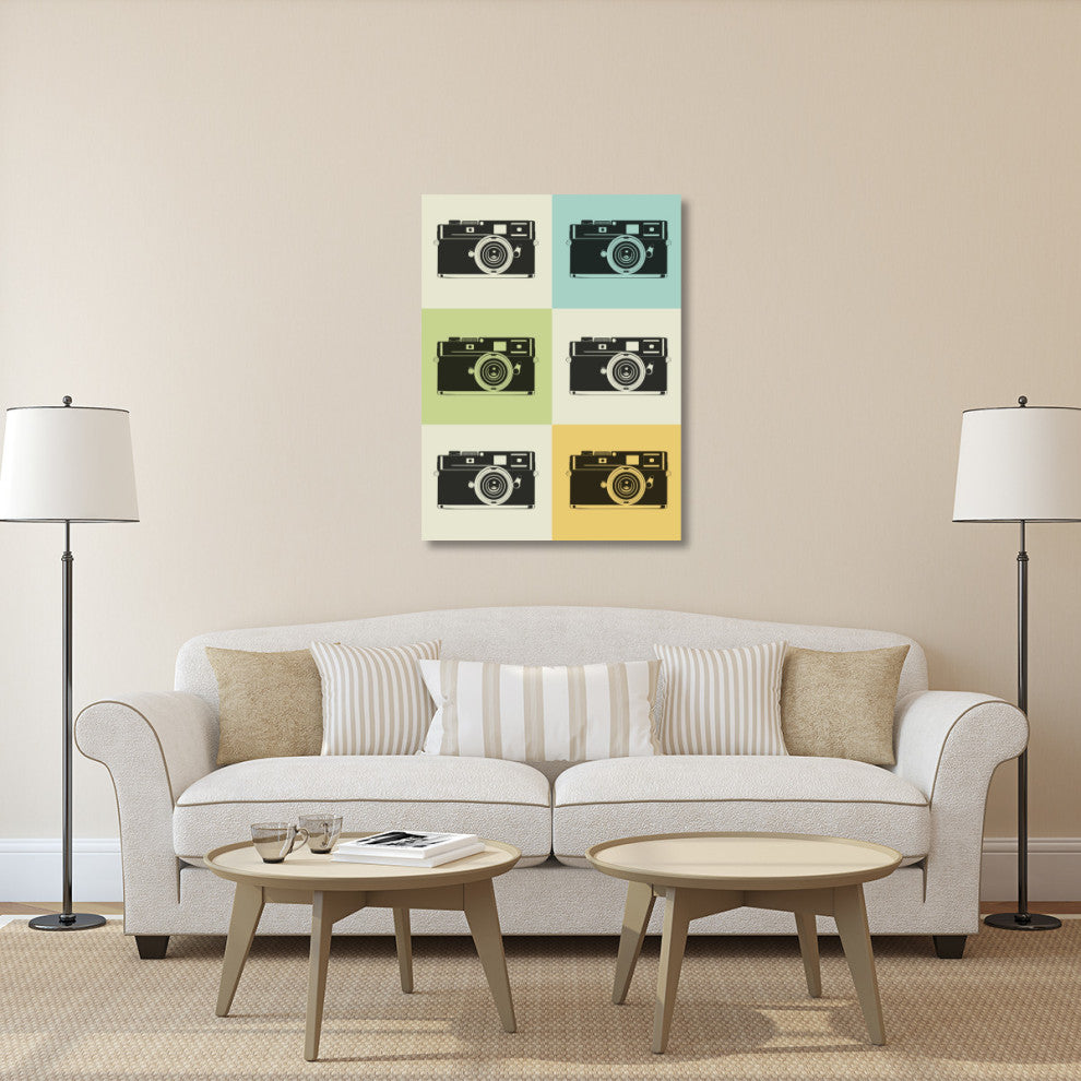 "Camera Grid" Poster Fine Art Print