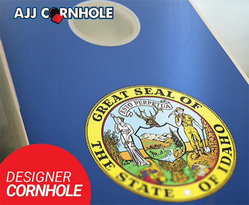 Idaho Flag Cornhole Set