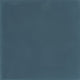 8"x8" Solid Color Handmade Cement Tile, Navy Blue, Set of 12