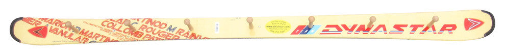 Snow Ski Coat Rack with Wooden Gold Dynastar