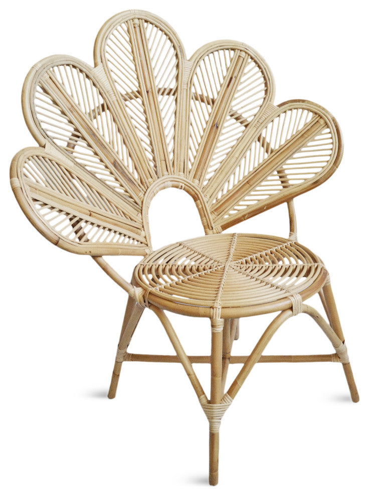 Bamboo Flower Chair