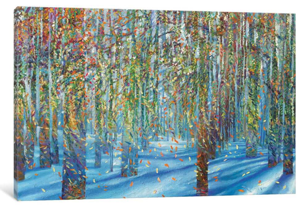 "Snow Fall Gallery" by Iris Scott, 18"x12"x1.5"