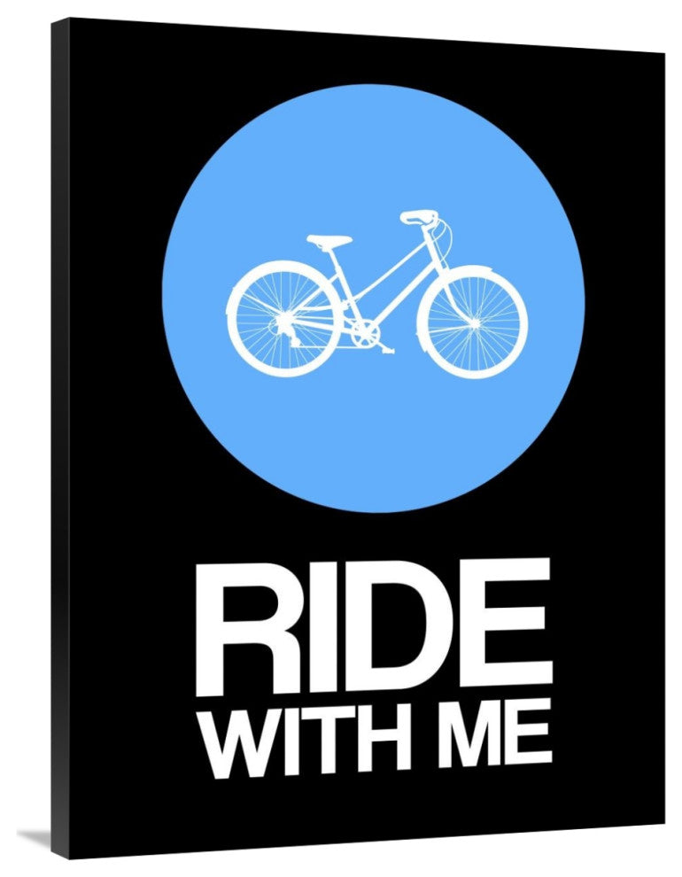 "Ride With Me Circle Poster 2" Fine Art Print