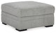 Casselbury Cement Ottoman With Storage