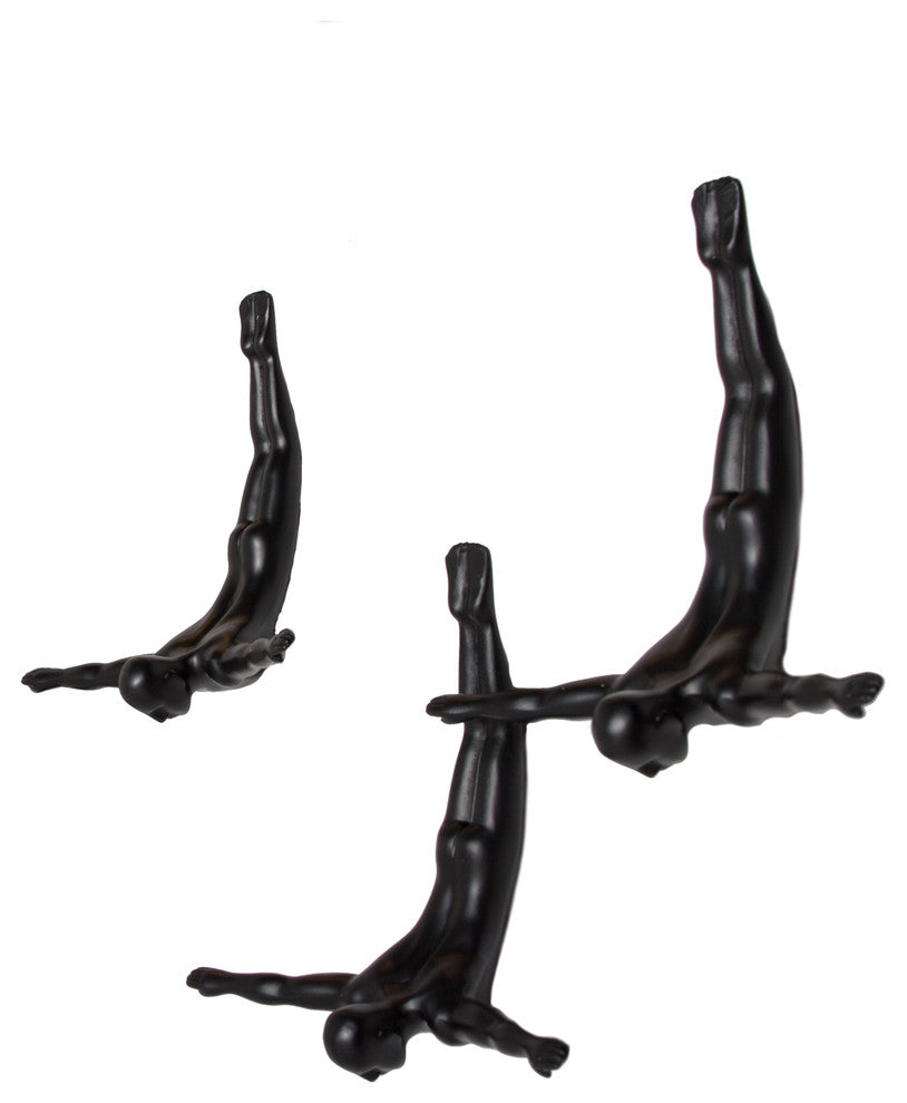 Wall Diver, Black 3-Pack