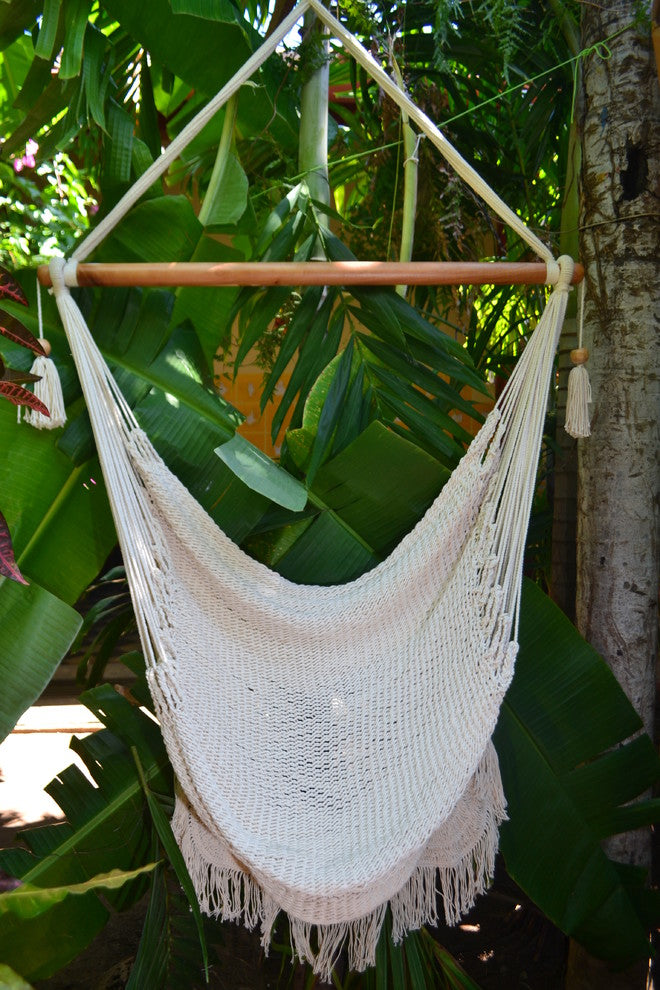 Macrame Hammock Chair, Hanging Chair, Indoor or Outdoor Chair