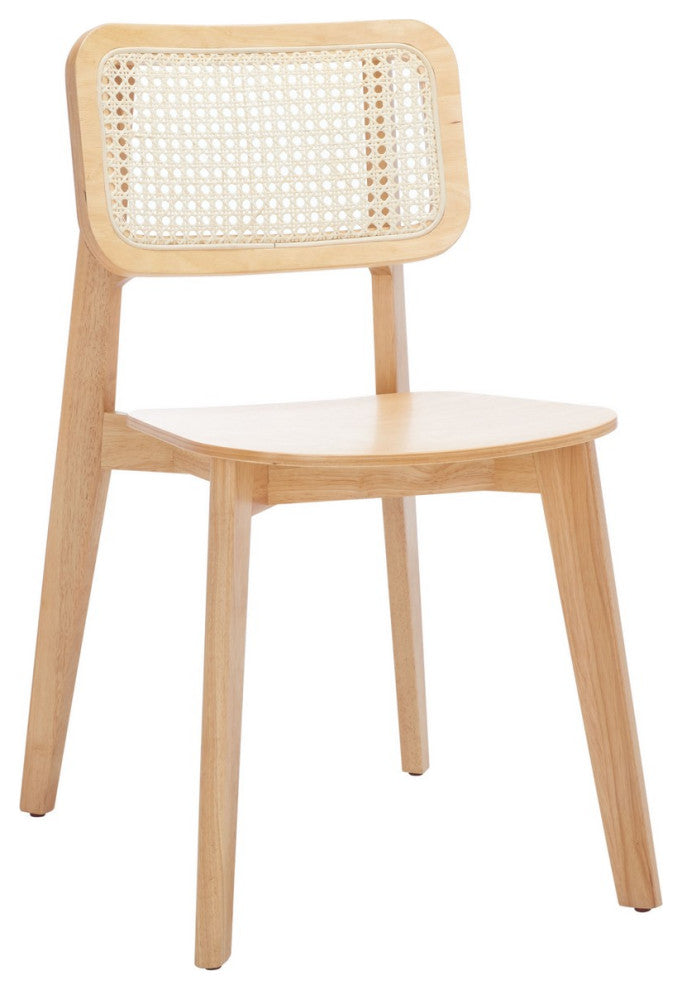 Safavieh Luz Cane Dining Chair, Natural
