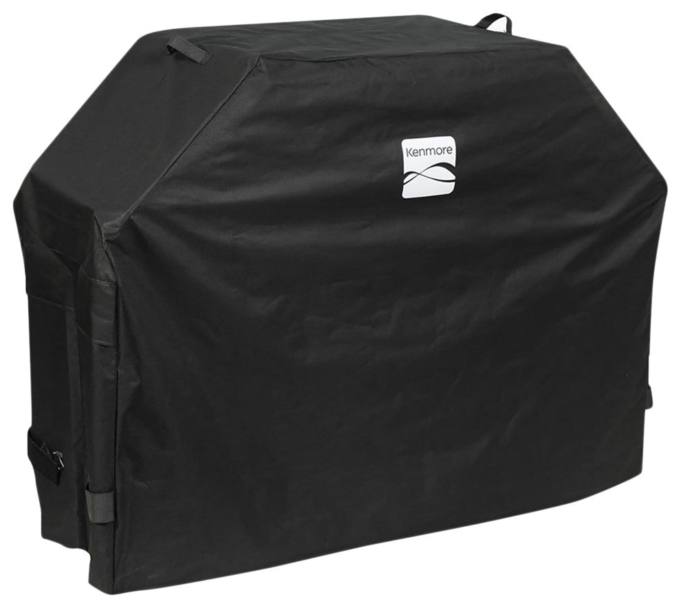 Kenmore 60 Inch Water Repellant Grill Cover in Black, Large