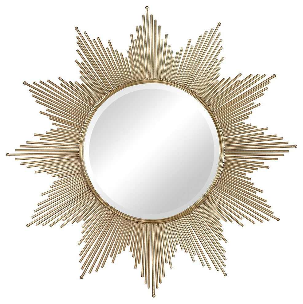 Sterling 132-011 Churchfield Metal Frame Starburst Mirror