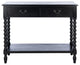 Safavieh Athena 2 Drawer Console Table, Black