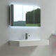 ADM Rectangular Countertop Sink, White, 31", Matte White