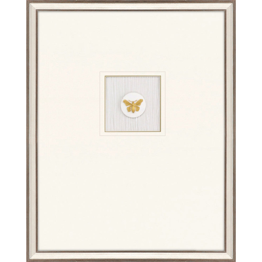 Butterfly Intaglio Framed Art