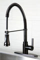 Gourmetier Single-Handle Pre-Rinse Kitchen Faucet, Oil Rubbed Bronze