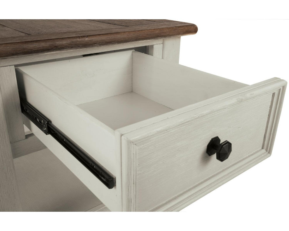 Bolanburg Casual Two-Tone Rectangular End Table